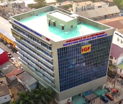 Le nouveau Bâtiment de l'IGF à Kinshasa