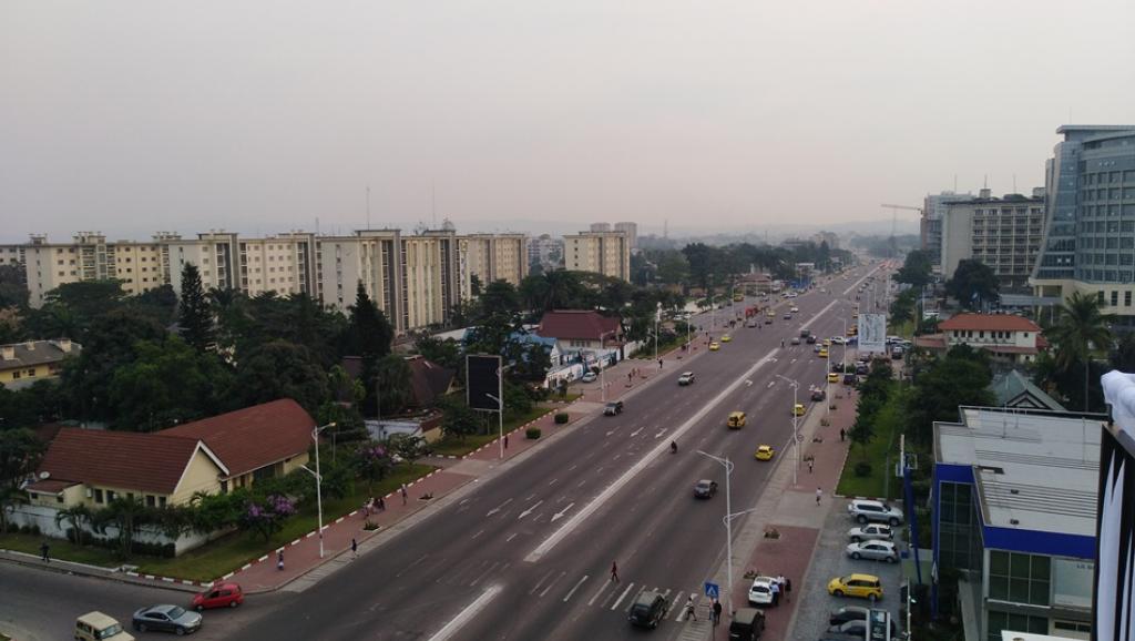 Une vue de la ville de Kinshasa