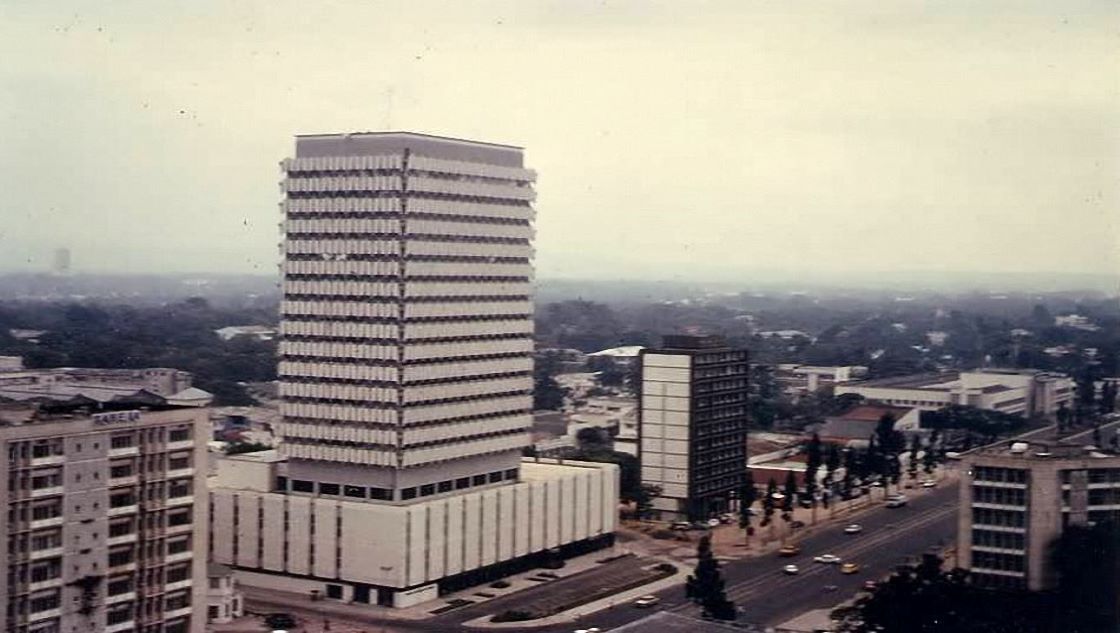 Le siège de EQUITY BCDC à Kinshasa