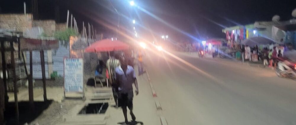 Kisangani by night