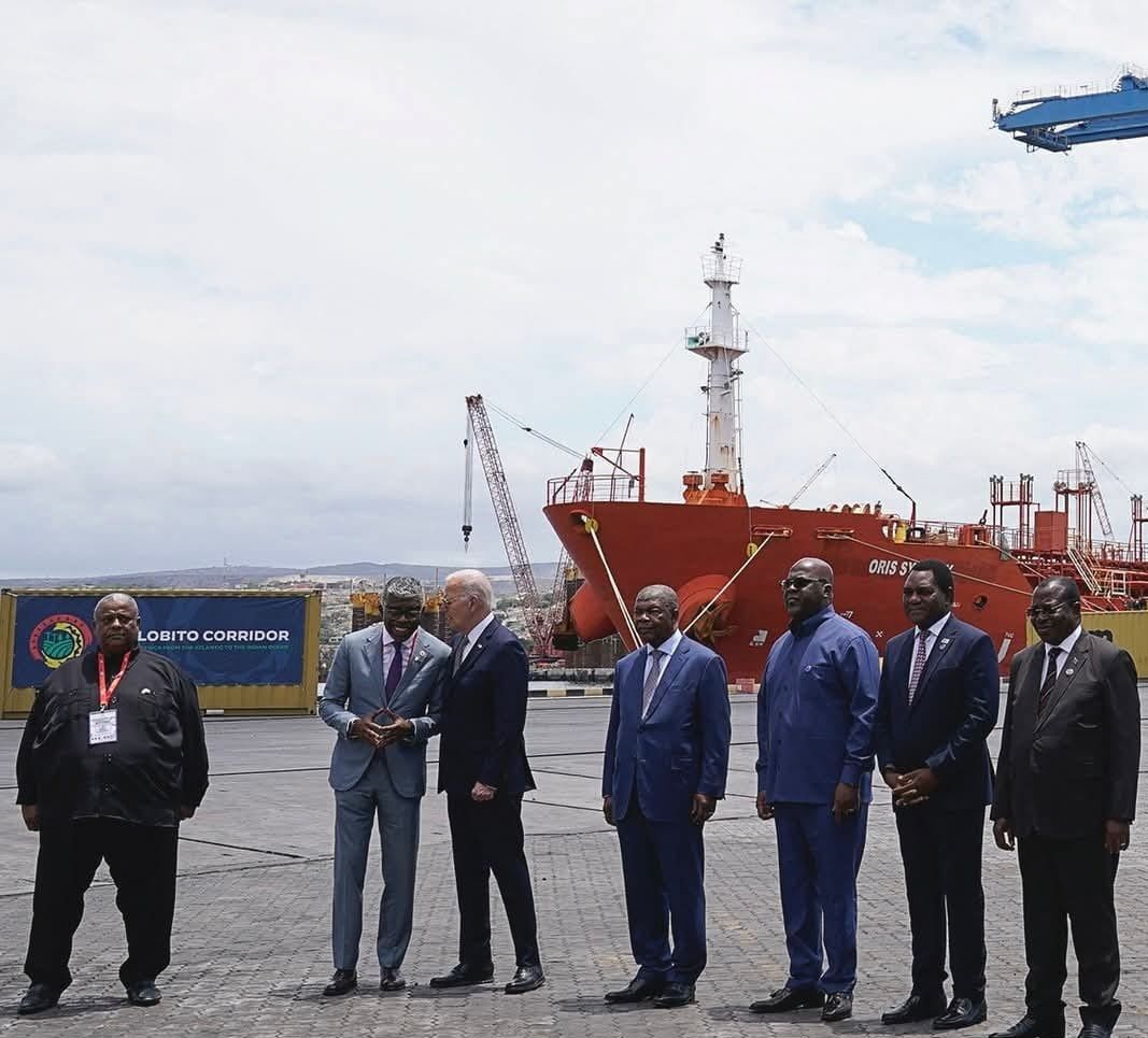 Rencontre entre les président Jo Biden et ses homologues de la RDC, de l'Angola et de la Zambie au port de Lobito