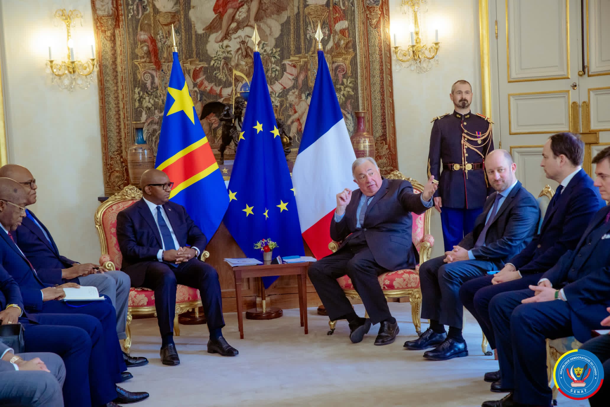 Suivi des sanctions contre le Rwanda : Sama Lukonde à Paris pour sensibiliser le Sénat français