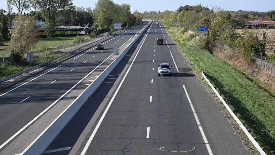 Une autoroute. Photo d'illustration