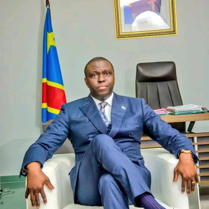 Le Gouverneur de la BCC André Wameso