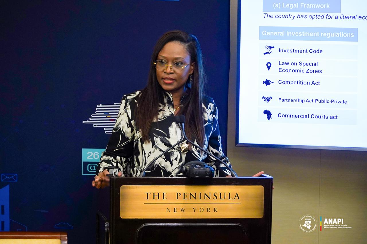 Directrice Générale de l’ANAPI, Madame Rachel PUNGU LUAMBA