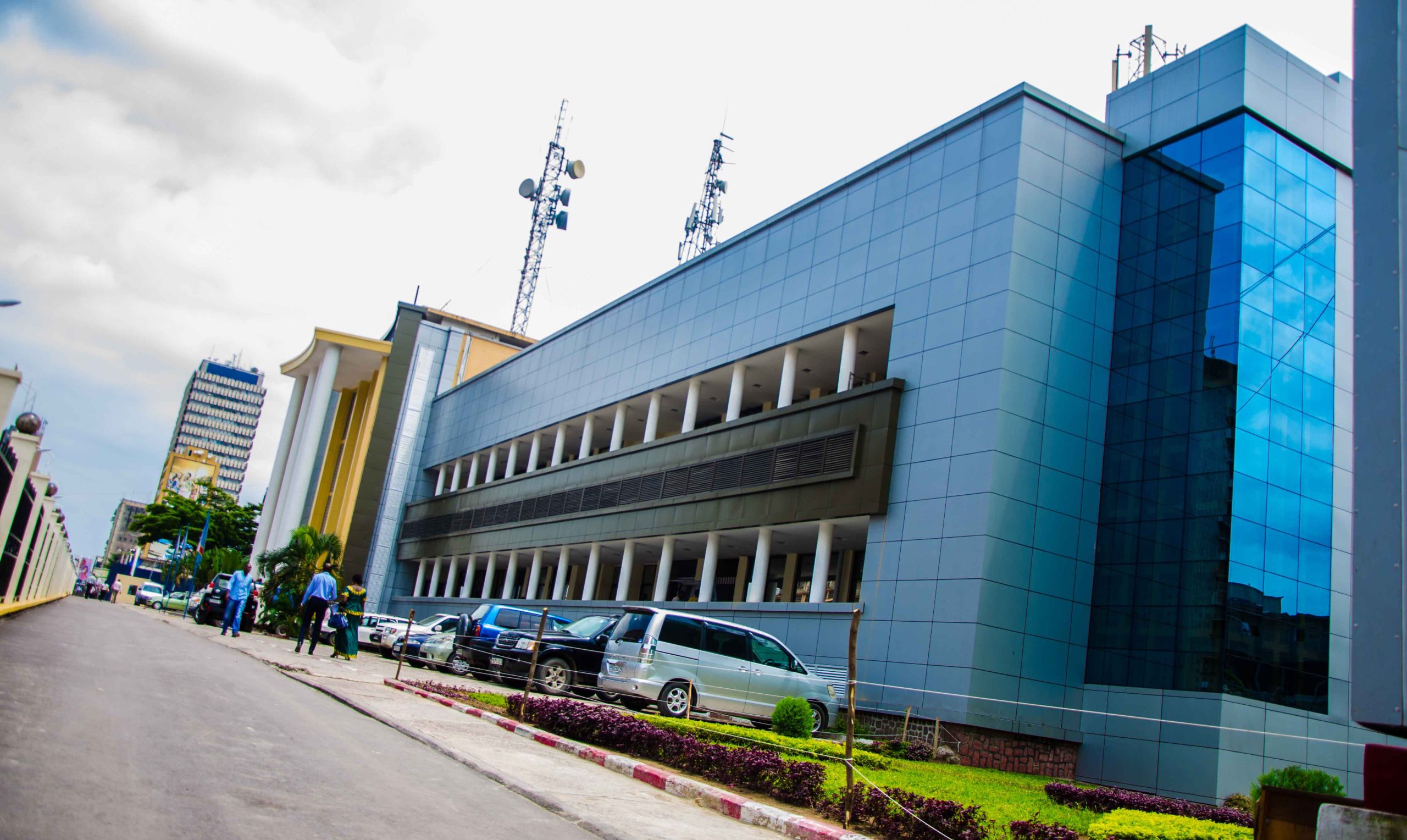 Siège de la Poste à Kinshasa