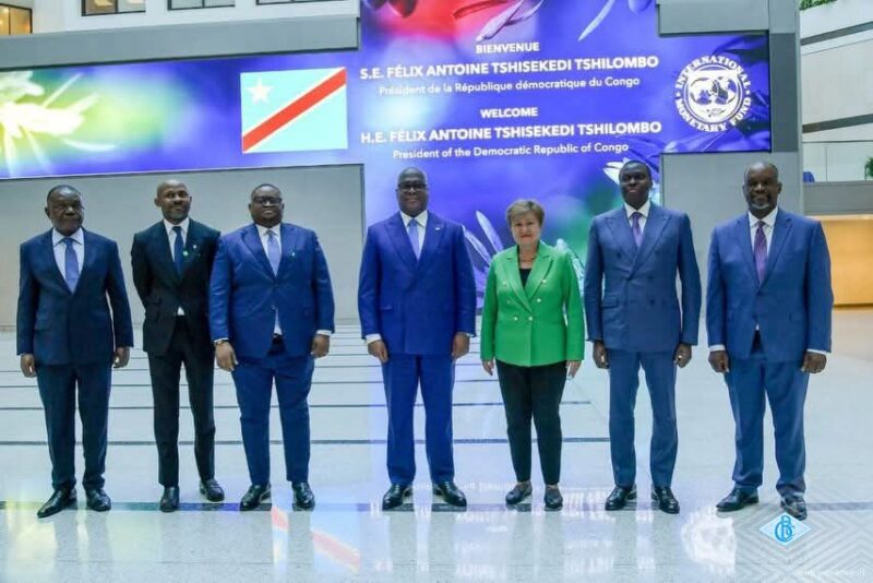Washington : Des échanges « fructueux » entre la DG du FMI et la délégation de la RDC conduite par Félix Tshisekedi 
