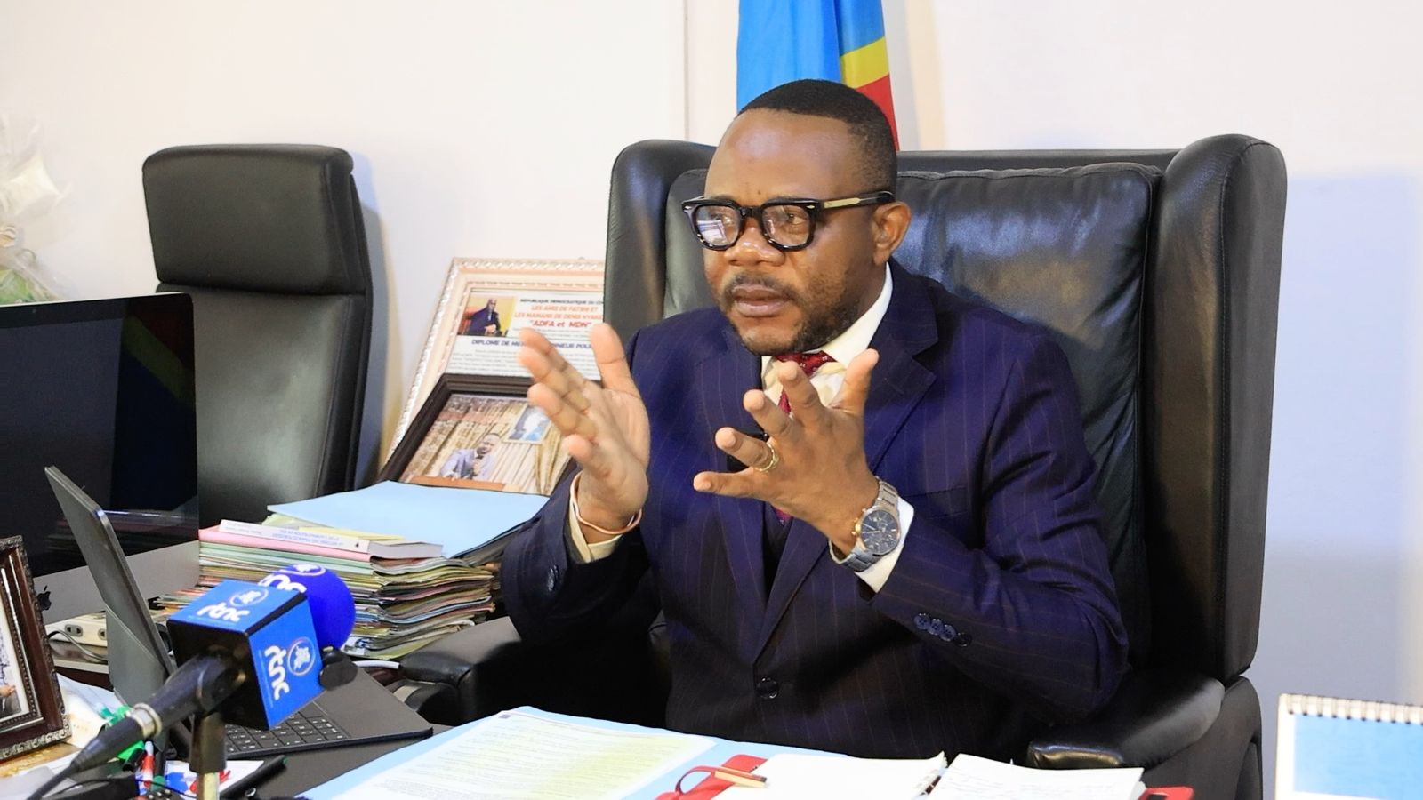 Directeur Général du SAEMAPE, Jean-Paul Kapongo