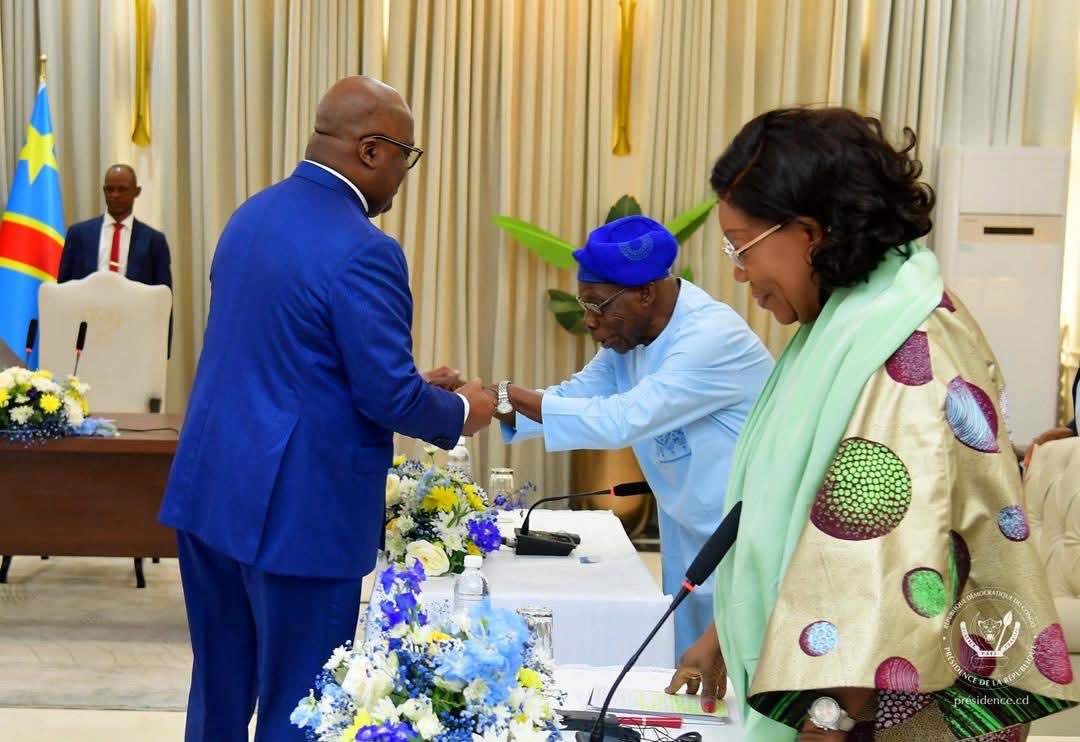 Dialogue national en RDC : Félix Tshisekedi reçoit les facilitateurs de l&rsquo;Union africaine