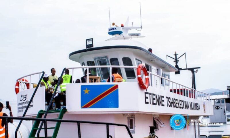 RDC : les bateaux de pêche réceptionnés depuis juillet 2025 restent non exploités