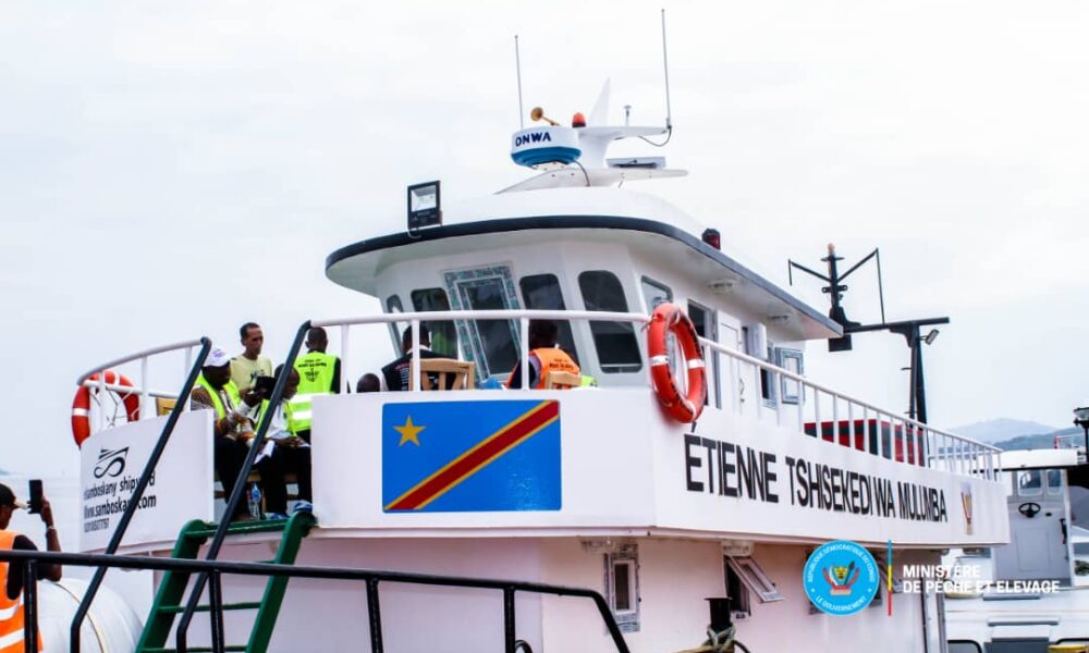 RDC : les bateaux de pêche réceptionnés depuis juillet 2025 restent non exploités