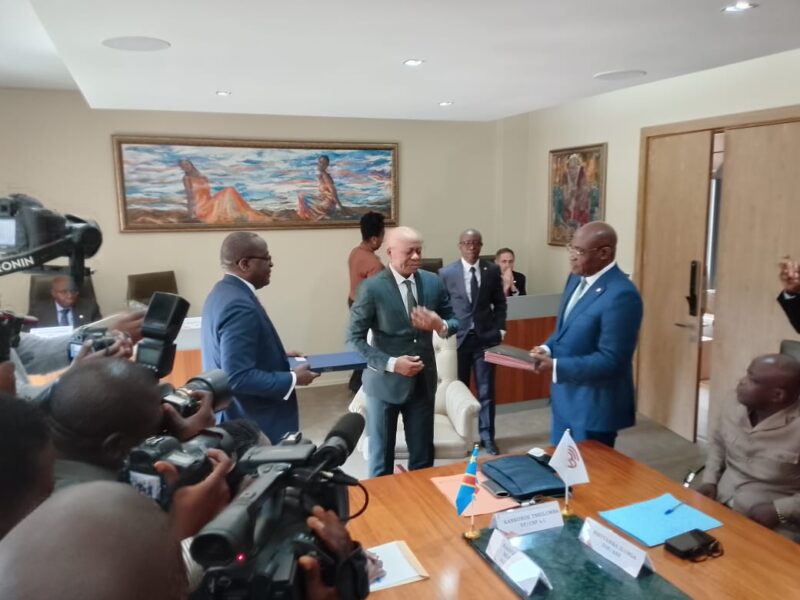 Remise et reprise à la Gécamines : le PCA Ngele Masudi promet d&rsquo;orienter tous les moyens vers la production, la transformation, la prospection et la commercialisation des produits miniers