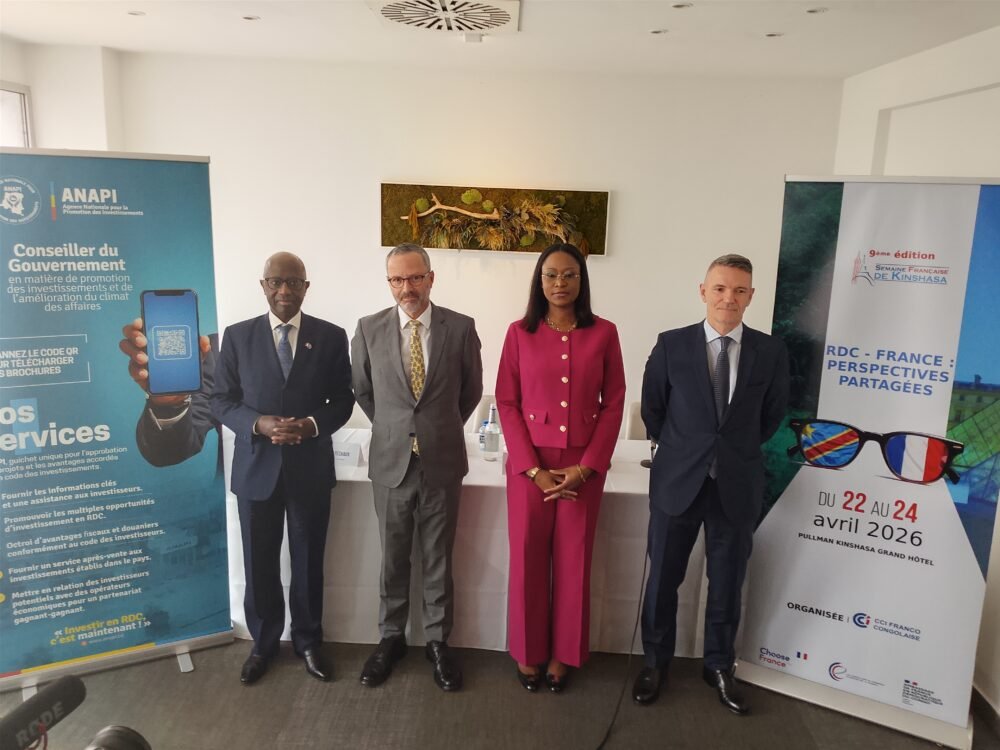 L’ANAPI s’associe à l’Ambassade de France et à la CCIFC pour le succès de la 9e Edition de la Semaine Française de Kinshasa prévue du 22 au 24 avril 2026