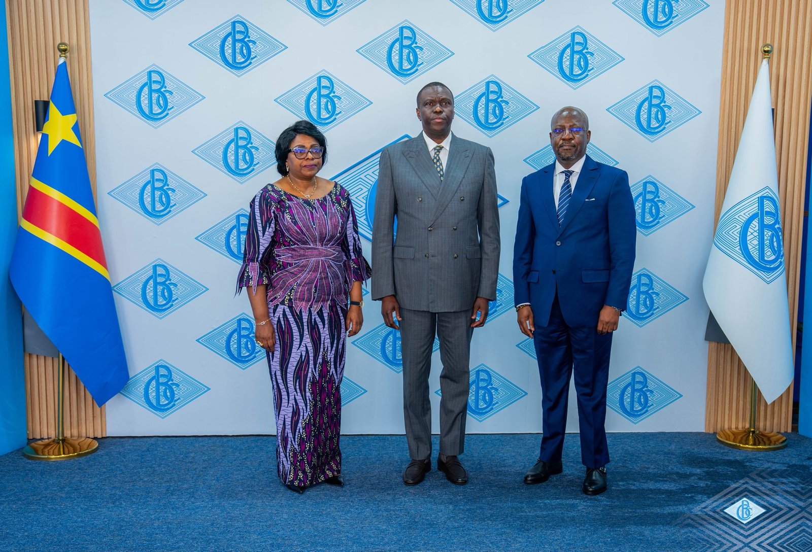 Banque centrale du Congo : prise de fonctions de deux nouveaux vice-gouverneurs
