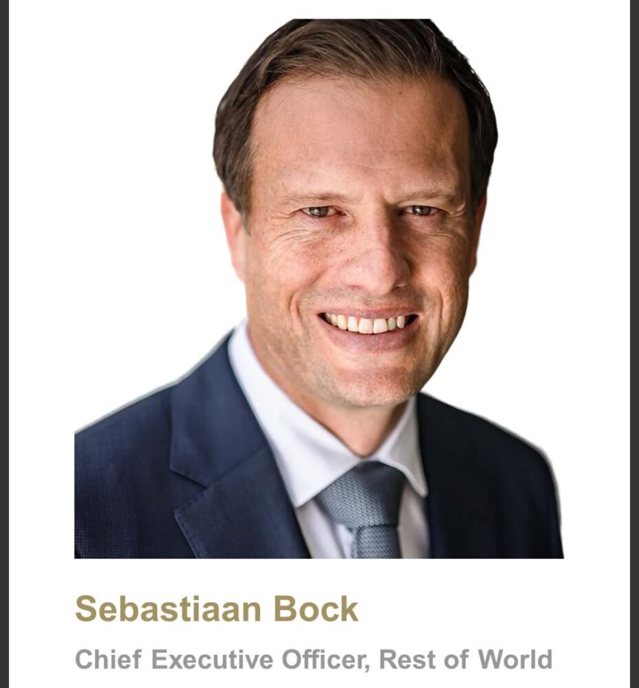 Barrick Mining Corporation : Sebastiaan Bock nommé PDG de la direction Reste du monde