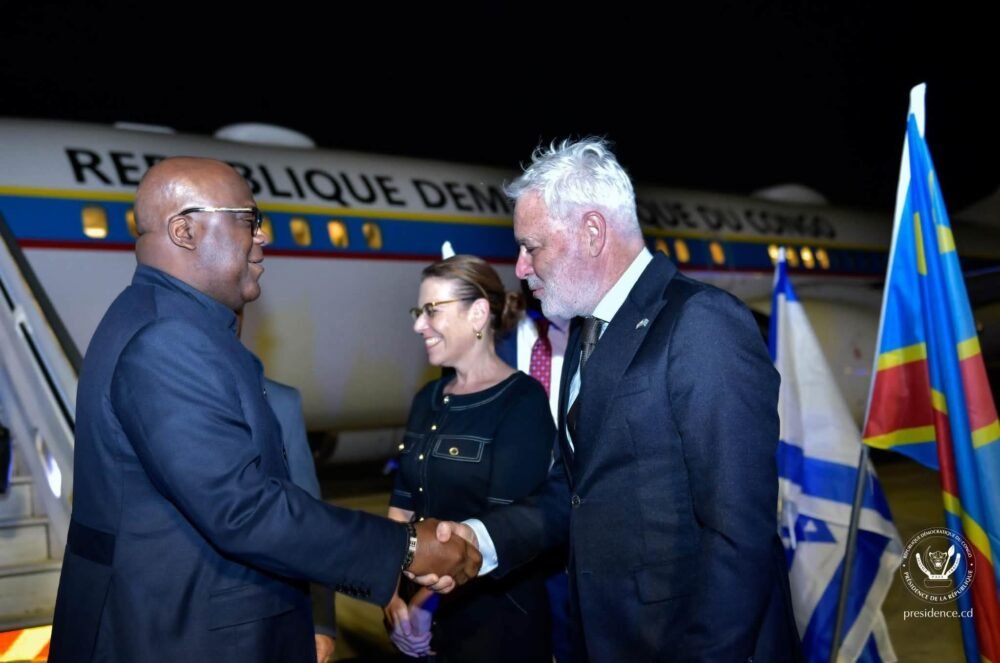 Félix Tshisekedi en visite de travail en Israël 