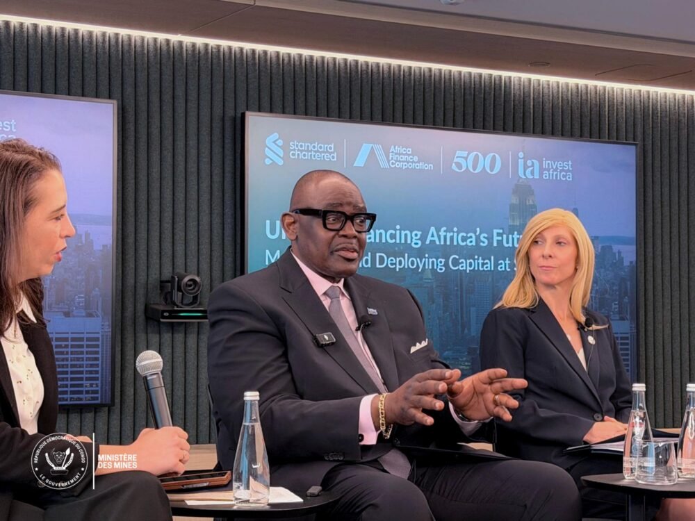 Forum « Financing Africa’s Future » à New York : Louis Watum présente la vision de la RDC de faire du corridor de Lobito un levier économique et industriel 