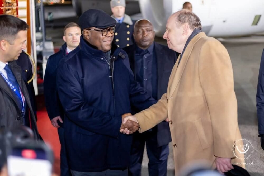 Félix Tshisekedi à Moscou au 3e Sommet Russie-Afrique 